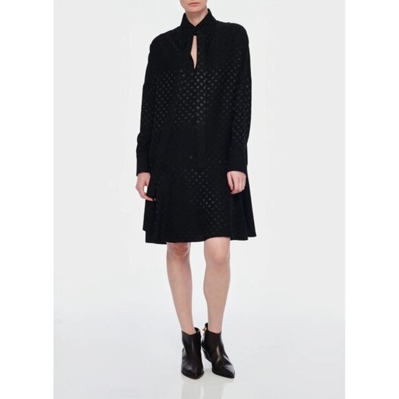 NWT Tibi Black Jacquard Dress Size Small - Picture 4 of 5